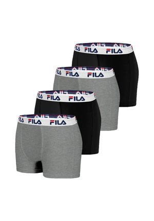 4 PACK - Boxers - noir/gris