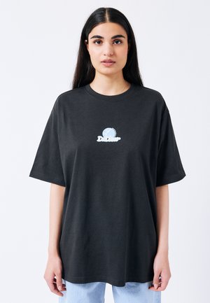 TROOPER - Print T-shirt - off black small earth