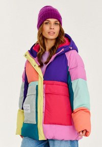 NAOKO COLORBLOCK - Zimní bunda - multi coloured