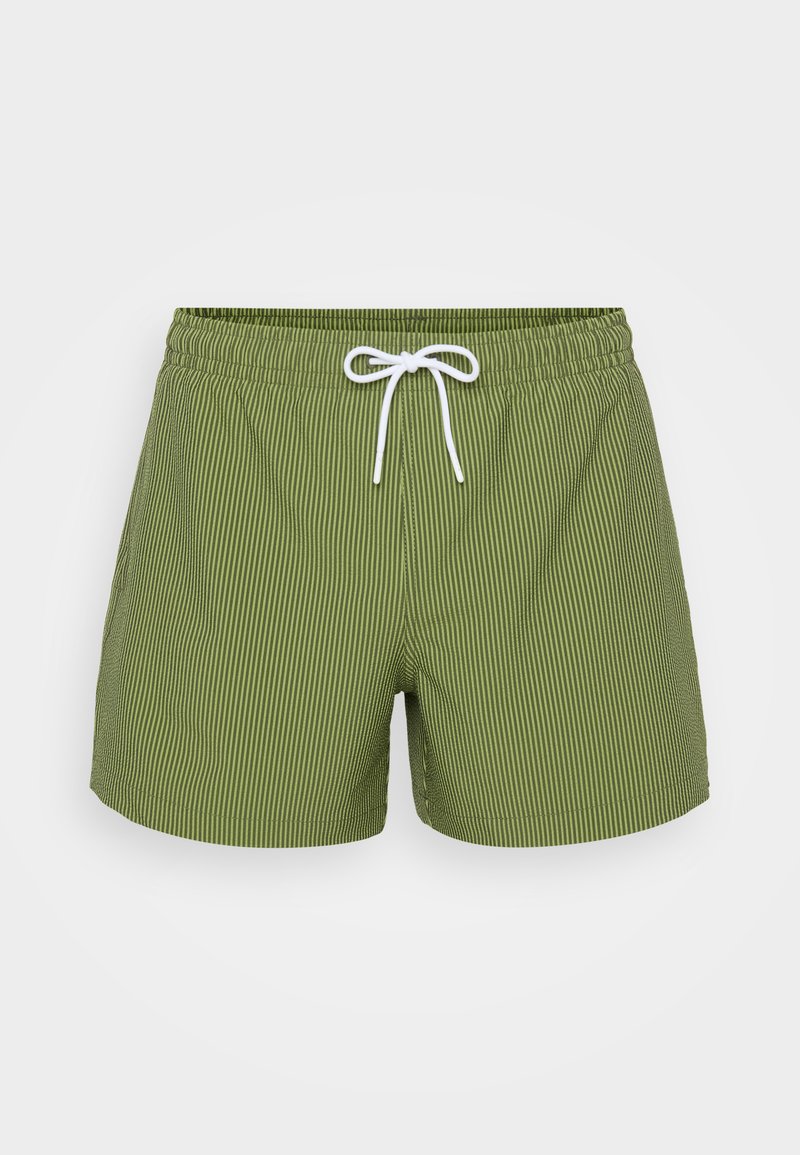 Abercrombie & Fitch JAN PULL ON - Swimming shorts - epsom/mood indigo ...