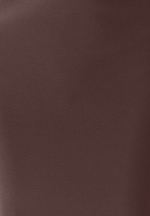 BWLDR, MIDI DRESS - Jerseyjurk - chocolate
