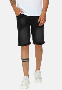 Ciabalù BERMUDA - Shorts di jeans - nero