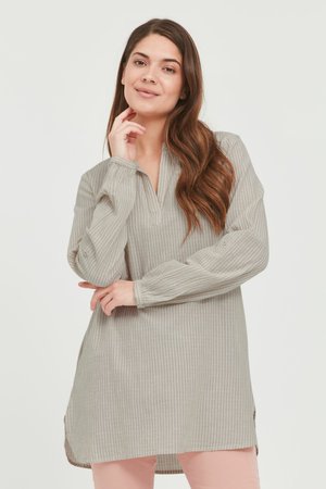 FRALSTRIPE 1 TUNIC - Tunika - oxford tan mix