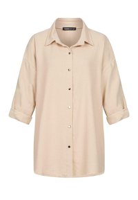 Overhemdblouse - beige
