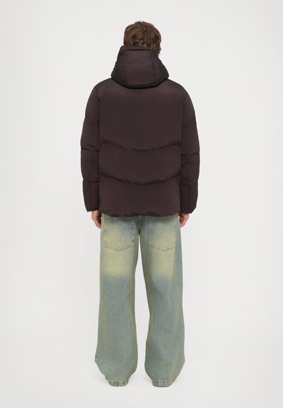 Dondup PUFFIER JACKET - Giacca invernale - burgundy