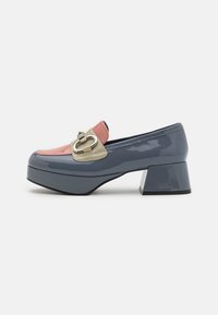 Jeffrey Campbell STUDENT - Tocuri platformă - grey/pink