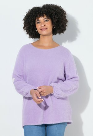 Angel of Style STRAIGHT FIT BALLONÄRMEL - Jumper - lilac violet
