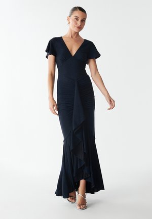 Maksi suknelė - navy blue