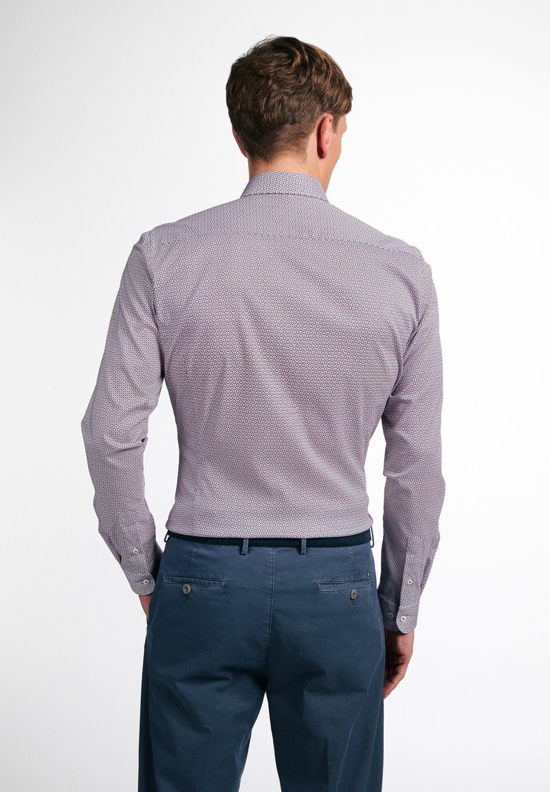 Herren Freizeithemden | Eterna LANGARM STRETCH Hemd rot blau/rot - QE53281 Herren Freizeithemden | Eterna LANGARM STRETCH Hemd rot blau/rot - QE53281