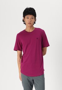 Jack & Jones PREMIUM JPRBRODY TEE CREW 5 PACK - Basic póló - ash/black/alloy/magnetapurple