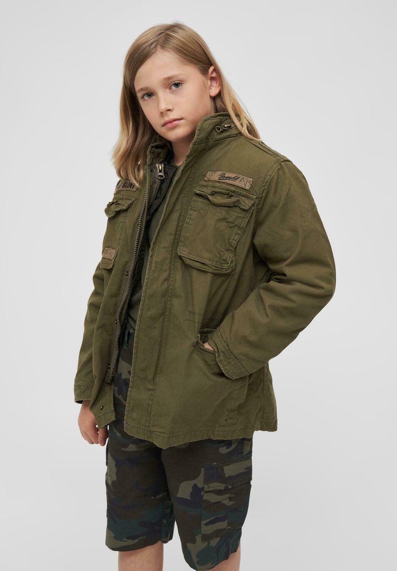 Brandit - Parka - olive, Vergroten