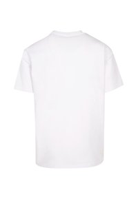Hvid bomulds T-shirt med korte ærmer, rund halsudskæring og et enkelt, uudsmykket design. Glat tekstur og standard pasform.