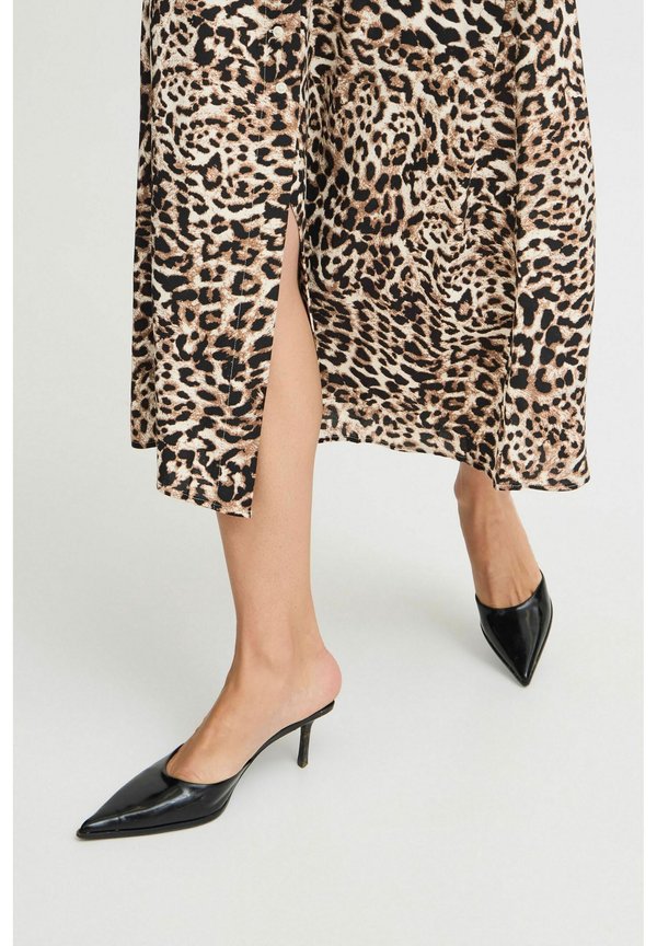 BYMMMJOELLA - A-line skirt - birch leopard3
