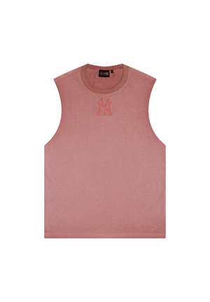 New Era, MLB LOGO NEW YORK YANKEES UNISEX - Μπλούζα - pink