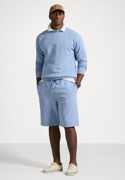 Polo Ralph Lauren Big & Tall LOOPBACK FLEECE SHORT - Calças de fato de treino - blue