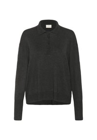 Kaffe LIZZA - Jumper - dark grey melange