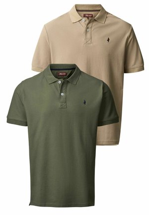 MCHARRY - Polo - beetle silver mink