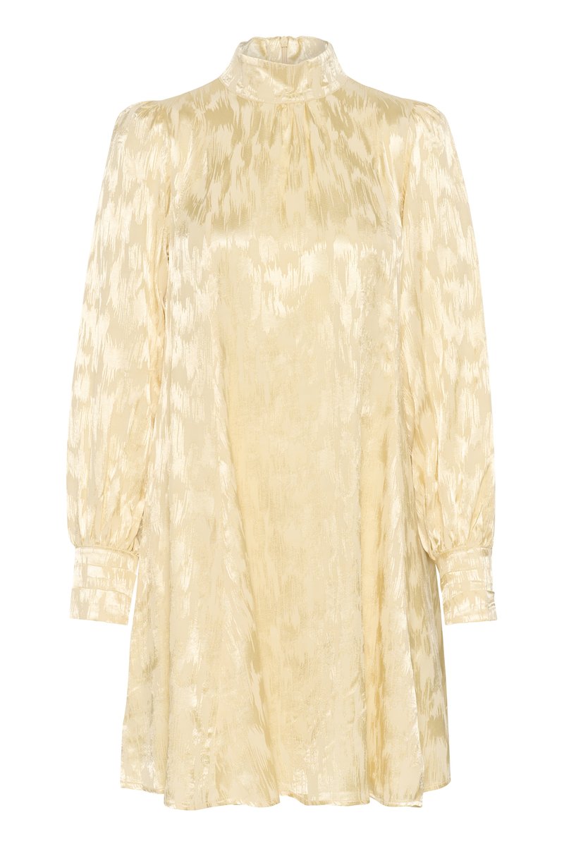 Gestuz Cocktailjurk lichtgeel