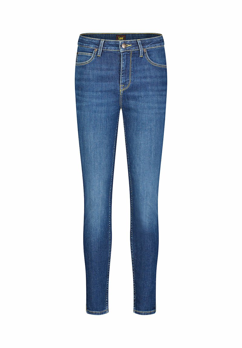 Lee Jeans Skinny Fit blauw denim/bluedenim