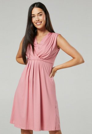 Day dress - dusky pink