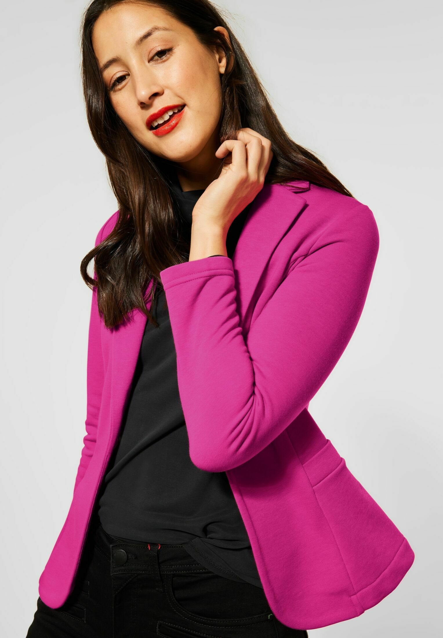 pink neon blazer