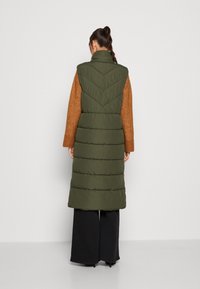 Noisy May NMDALCON LONG VEST - Vest - kombu green