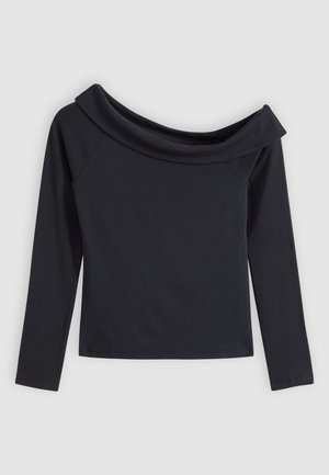 Levi's®, CLARA OFF SHOULDER - Μπλούζα με μακριά μανίκια - anthracite night