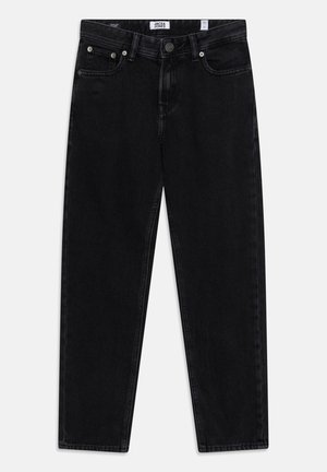 Jack & Jones Junior JJICLARK JJORIGINAL - Avar lõikega teksad - black denim