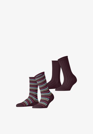 Esprit, 2-PACK - Socken - claret