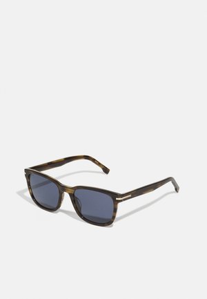 Sunglasses - khaki horn