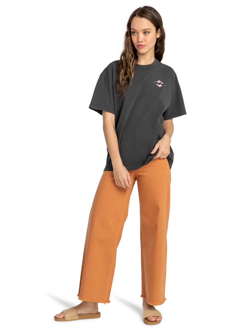 Billabong BRIGHT SIDE - T-shirt print - off black