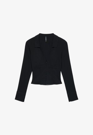 Calliope, CAMICIA TINTA UNITA - Blouse - ultrablack