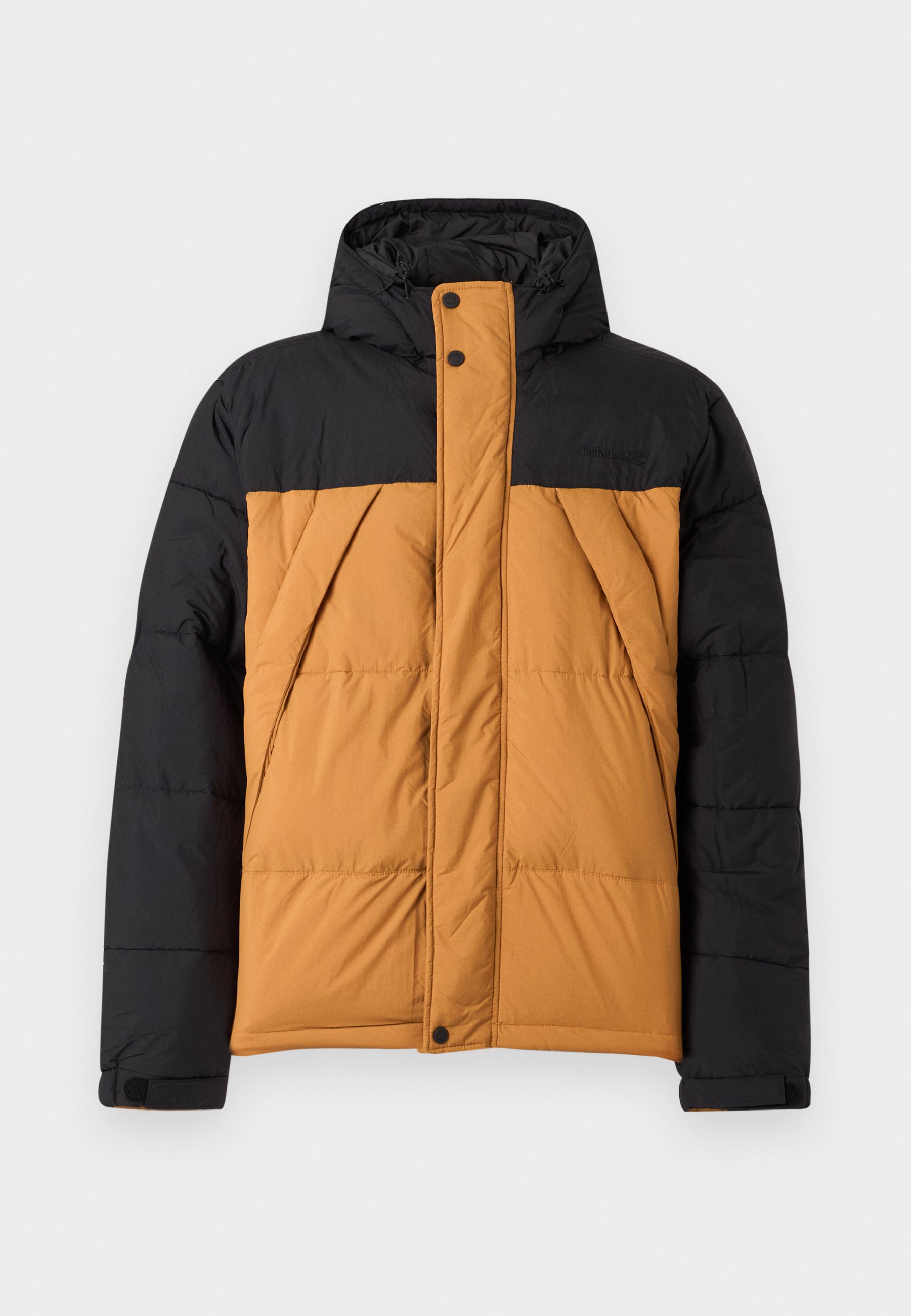 Timberland DURABLE WATER REPELLENT PUFFER JACKET - Zimní bunda - black/orange