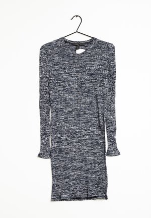 Gebreide jurk - dark grey