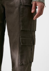 Don't Waste Culture FERMIN UNISEX - Παντελόνι cargo - brown khaki