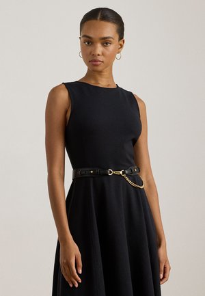 Lauren Ralph Lauren PONTE SLEEVELESS DRESS - Haljina od žerseja - black
