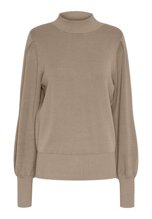 YAS, PULLOVER YASFONNY - Jersey de punto - fungi