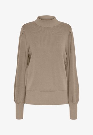 YAS, PULLOVER YASFONNY - Jersey de punto - fungi