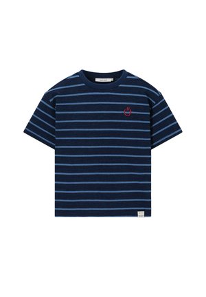 Sissy-Boy, SISSY-BOY GESTREIFTES T-SHIRT - BLAU - Print T-shirt - blau