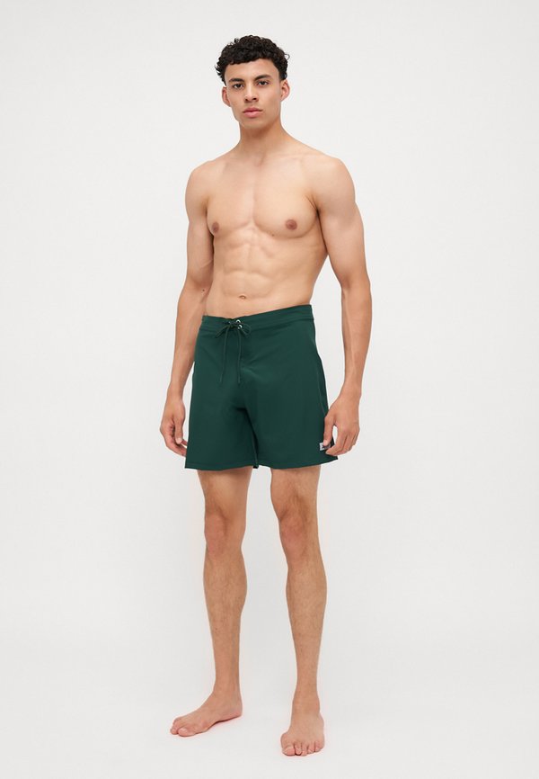 SOLID TECHNICAL SURF TRUNKS - Swimming shorts - pine2