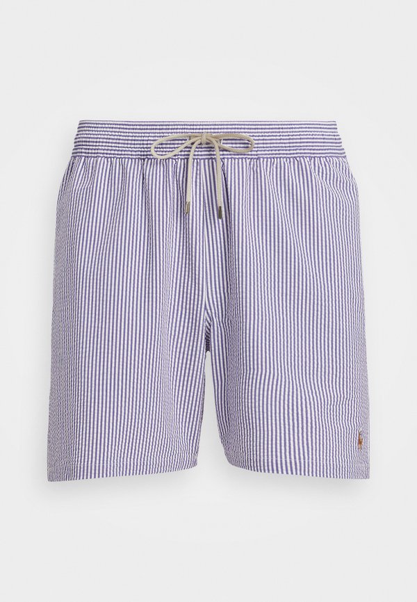 TRAVELER MID TRUNK - Swimming shorts - tie purple seersucker2