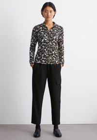 Marc O'Polo COLLAR PLACKET AOP - Button-down blouse - multi