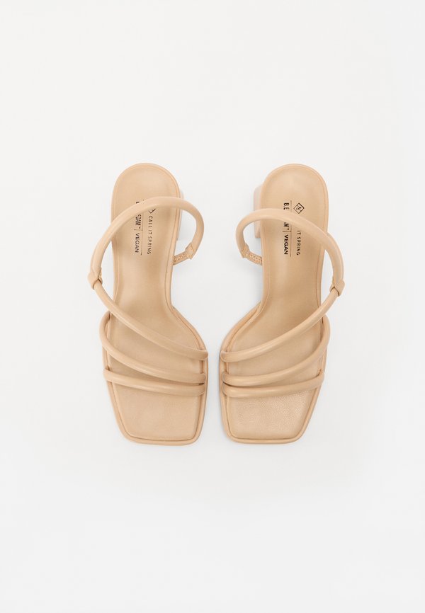 LUXE - High heeled sandals - beige2