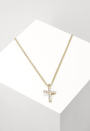 Urban Classics CROSS NECKLACE - Halskette - gold-coloured