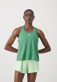 adidas Performance TRAIN ESSENTIALS MINIMAL BRANDING RACERBACK - Top - preloved green