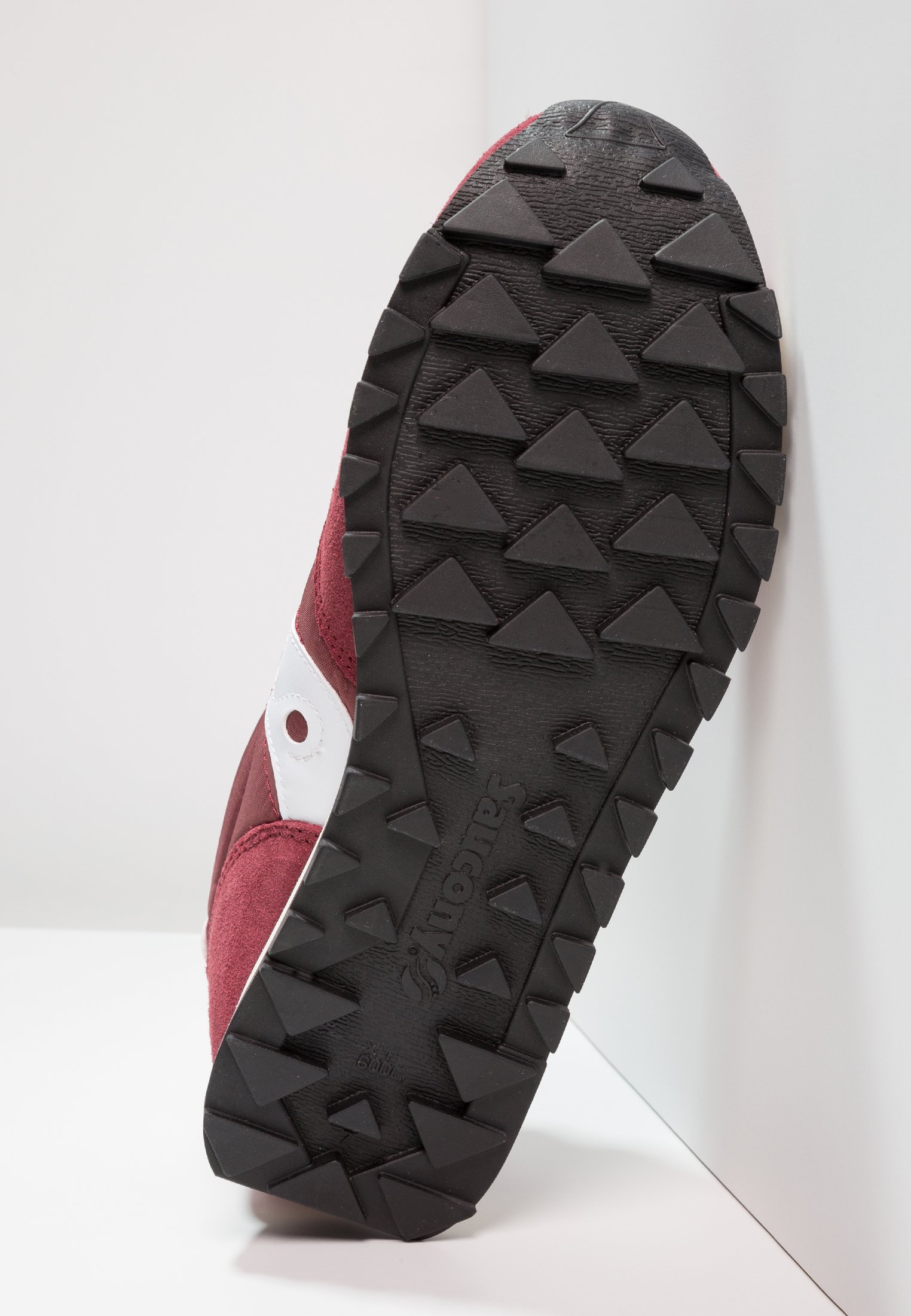 Saucony JAZZ ORIGINAL VINTAGE UNISEX - Sneakers basse -  burgundy/white/bordeaux - Zalando.it