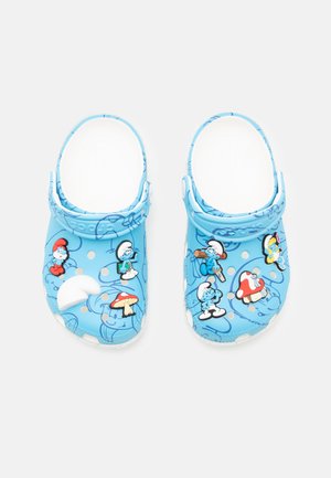 Crocs SMURFS CLASSIC UNISEX - Šľapky - multi-coloured