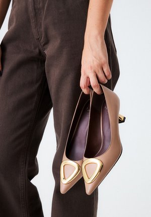 BELL - Tacones - taupe