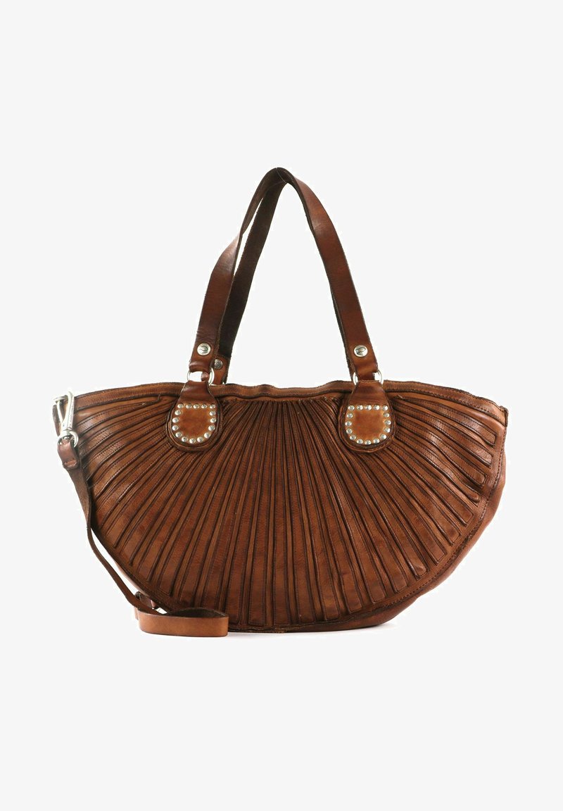 Campomaggi HALF MOON - Shopping Bag - cognac
