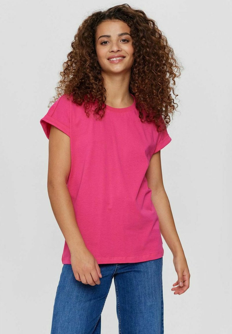 Nümph NUBEVERLY NOOS - Camiseta básica - raspberry sorbet